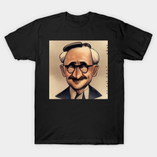 Friedrich A Hayek | Cartoon style T-Shirt